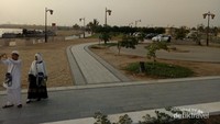 Taman cantik untuk jalan jalan sore di Jeddah, Corniche Middle Park