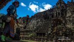 Sehari Jadi Lara Croft di Angkor Wat