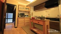 Dapur dengan peralatan modern..bisa masak sepuasnya