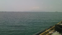 Enjoy setelah snorkling