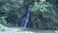 Air terjun kecil di sekitar Kahyangan