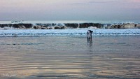 Ombak di Pantai Kuta