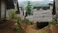 Perumahan suku Baduy Luar yang mirip dengan Baduy Dalam (Nuning Widyastuty/dTraveler)