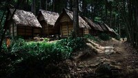 Tempat Suku Baduy menaruh hasil ladang (Izharhadi/dTraveler)