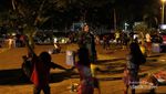 Semarak Meriah Suasana Jam Gadang di Malam Hari