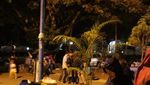 Semarak Meriah Suasana Jam Gadang di Malam Hari