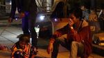 Semarak Meriah Suasana Jam Gadang di Malam Hari