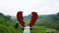 Salah satu spot foto gardu pandang