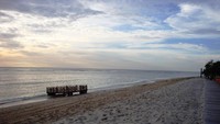 Pantai dengan pasir yang bersih (Putri/detikTravel)