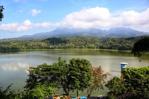 Senja nan Syahdu di Waduk Gunung Rowo Pati