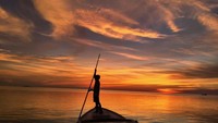 Ngabuburit di Pulau Rajuni, Kepulauan Selayar, Sulsel
