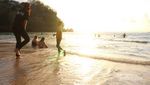 Senja yang Syahdu di Pantai Padang Padang Bali