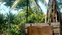 Tulisan di pintu masuk Hotel Rimba Papua