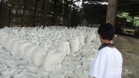 Ini belerang yang siap jual per 50 kg