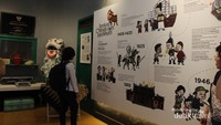 salah satu bagian menarik yang ada di museum China town.