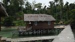 Seperti Ini Penginapan di Atas Air Raja Ampat