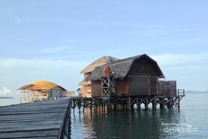 Seperti Ini Penginapan di Atas Air Raja Ampat