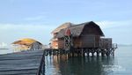Seperti Ini Penginapan di Atas Air Raja Ampat
