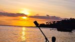 Seru! Berkano Menjelajahi Pantai Senggigi