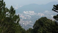 Pemandangan dari atas Penang Hill (Avi/detikBandung)