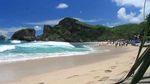 Seru! Panjat Tebing di Pantai Siung, Yogya