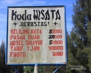 Seru! Wisata Kuda di Berastagi, Sumut