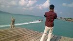 Serunya Berburu Kepiting Laut di Pulau Bangka