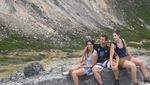 Serunya Berjumpa Pendaki Asing di Gunung Sibayak