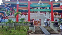 Megahnya Klenteng Kong Miao di TMII (Dicky Ardian/detikTravel)
