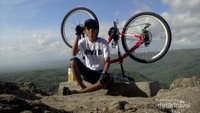 Foto dengan latar yang indah