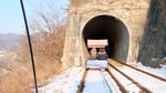 Serunya Bersepeda di Rel Kereta Gangchon Railpark