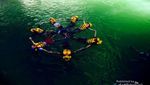 Serunya Body Rafting di Derasnya Arus Green Canyon