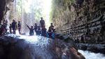 Serunya Body Rafting di Green Canyon, Pangandaran