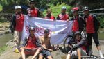 Serunya Gowes ke Curug Layung, Lembang