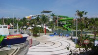 Meskipun begitu, keadaan yang sepi bisa memuaskan hati wisatawan untuk menjelajah ke berbagai sudut Circus Waterpark (idahappy.files.wordpress.com)