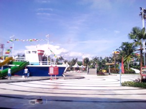 Serunya Main Air di Circus Waterpark Bali