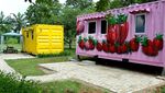 Serunya Menginap Dalam Container di Taman Wisata Mekarsari