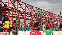 para crew setelah start