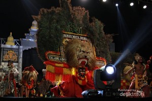 Serunya Menyaksikan Parade Reog di Tanjung Enim