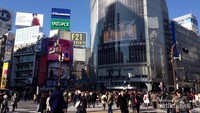 Penyeberangan jalan di Shibuya