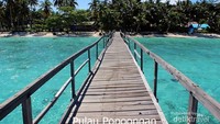 Pulau Popoongan Home Sweet Home bagi wisatawan.