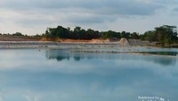 Landscape Danau Biru