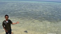 Jernihnya air di pulau tidung