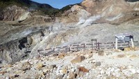 Kawah aktif Papandayan