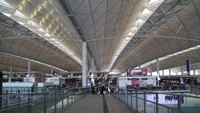 Atap-atap Hongkong International Airport