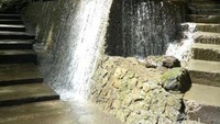 Air Terjun Rendah di Kawasan Taman