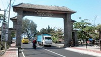 Inilah Gerbang masuk di daerah Obyek Wisata Candidasa