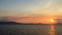 Sunset di Kepulauan Sombori