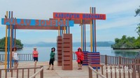 Pulau Sombori yang terletak di Morowali,Sulawesi Tengah