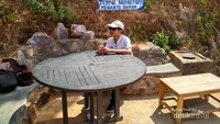 Lokasi beristirahat usai foto-foto
